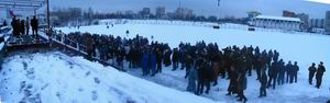 Митинг в поддержку строительства метро
