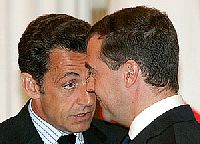 Саркози и Медведев