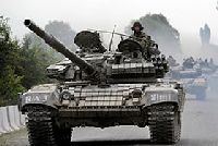 Российские танки в Грузии