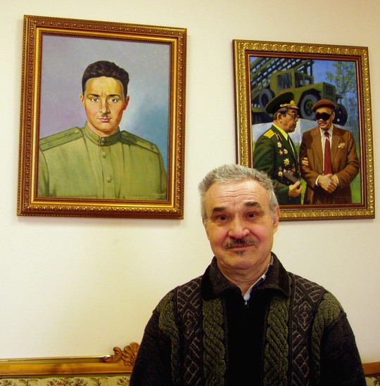 Портреты Эдуарда Асадова и их автор Григорий Клименко