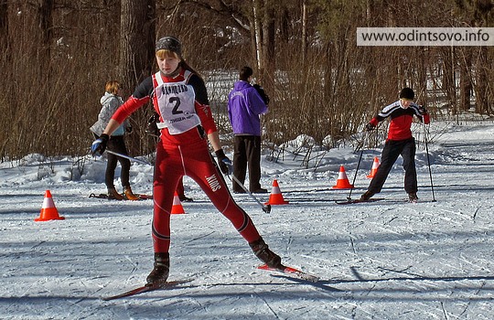 В Одинцово прошла лыжная эстафета школьников