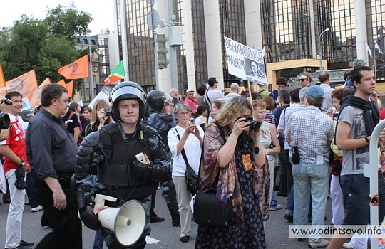 Марш Миллионов, митинг