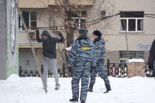 митинг омон