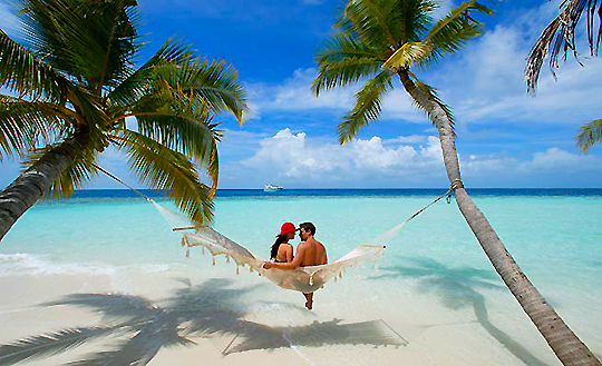 Отпуск, Мальдивы, море, пляж, пальмы