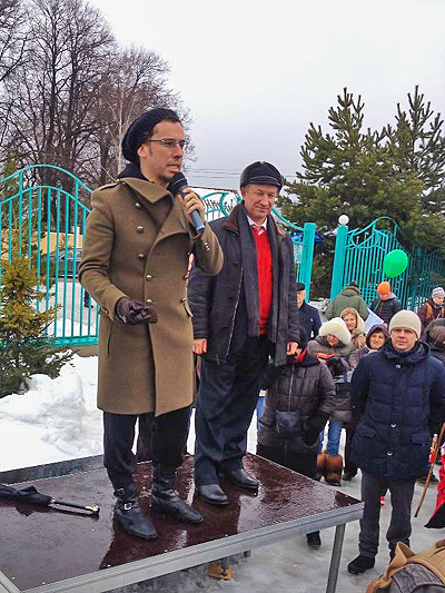 Максим Галкин на митинге против застройки территорий Новой Москвы 