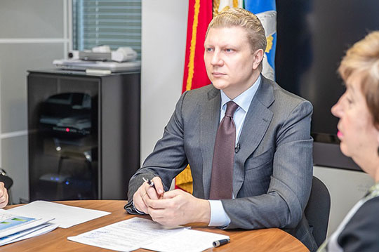 Андрей Иванов, планёрка в администрации 21 февраля
