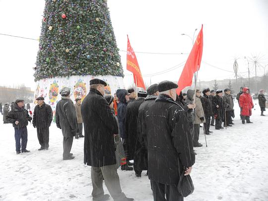 День рождения И. В. СТАЛИНА. Митинг., nkolbasov, Одинцово, Ново-Спортивная д.6