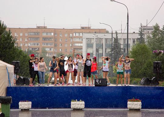 Street dance под дождем, День молодежи 2013, sava04, Одинцово, 5 мкр