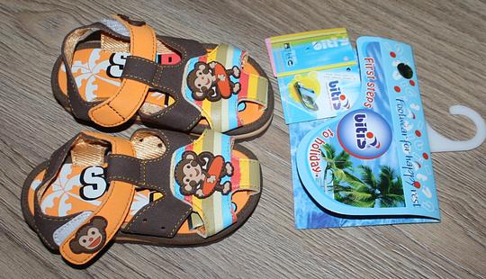 Новые пляжные сандалии Bitis с подошвой из ЕВА материала, 24 размер — 200 руб., Детское, gus_anutik, Голицыно
