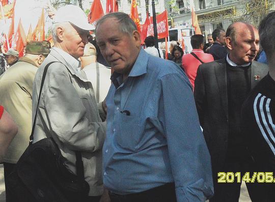 Марши и митинги рабочих., rot-front, город Одинцово