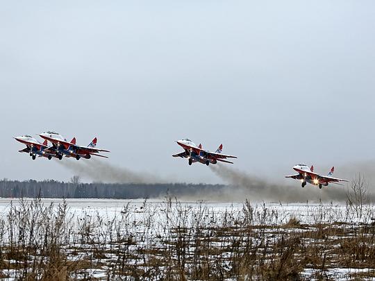 Полеты в Кубинке 2го марта 2014 года., Vovanko, Москва