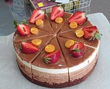 Торт " Три шоколада"