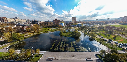 Панорама центра Одинцово, Разное, ando, Одинцово