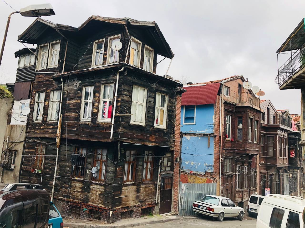 Деревянный квартал Стамбула 