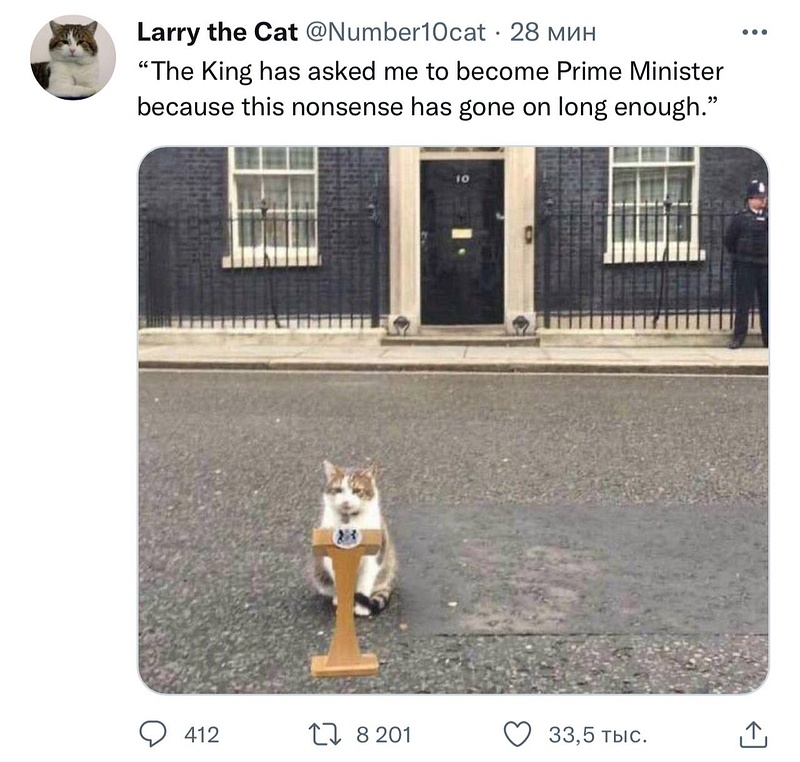 Кот Его Величества, Meanwhile in Britain, itdoc