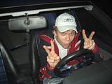А это Леха GT нас катает (вид с капота)