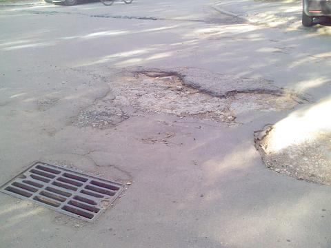 Перекресток у домов 24 и 26 по Можайскому шоссе, город-дороги, Iulanna, Одинцово