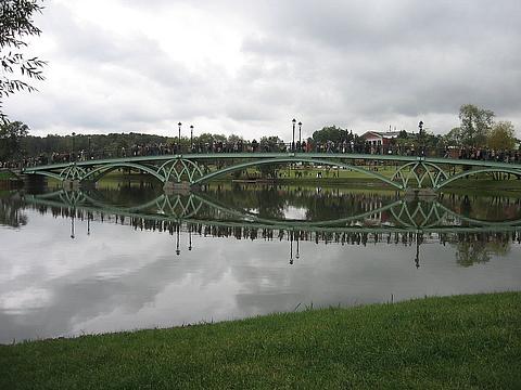 Царицыно мост на остров-фонтан, Environment, Tin, Одинцово, Можайка 34