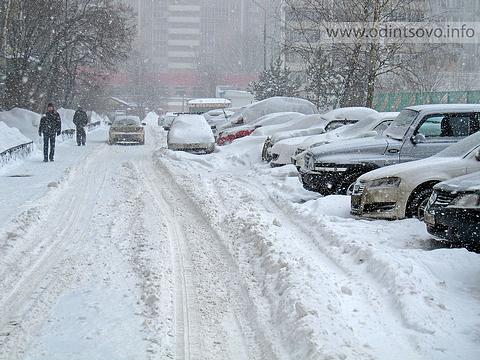 Весенняя метель в Одинцово, ando, Одинцово