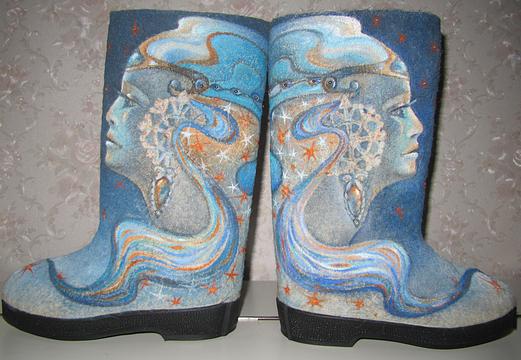 Зима, Атр-дуэт валенОК, aniutik, одинцово