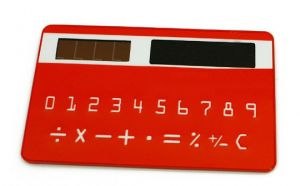 Калькулятор на солнечных батареях в виде банковской карточки, Подарки и аксессуары, belinsky, Одинцово