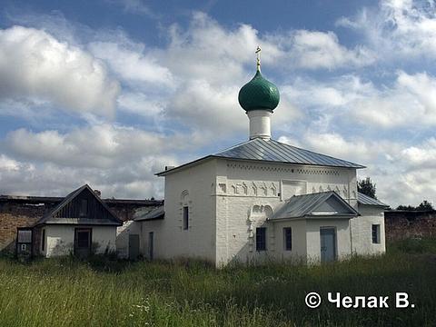 Ленинградская область. Лодейнопольский район. д.Старая слобода. Свято-Троицкий Александра Свирского мужской монастырь. Церковь Иоанна Дамаскина., Церкви, часовни и монастыри, cuh, Одинцово, ул. М.Жукова