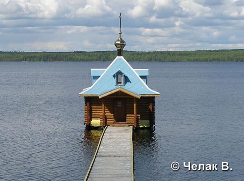 Республика Карелия. Олонецкий район. с.Интерпоселок. Важеозерский Спасо-Преображенский мужской монастырь. Часовня Иоанна Предтечи., Церкви, часовни и монастыри, cuh, Одинцово, ул. М.Жукова