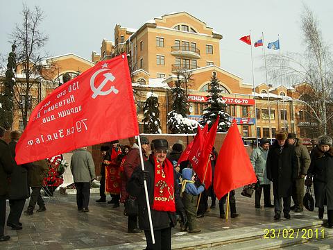Наш первый секретарь Одинцовского РК КПРФ Галдин А. П., 23 февраля. С Днём Советской Армии и Флота!, nkolbasov, Одинцово, Ново-Спортивная  д.6