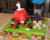 Поляна с ягодами