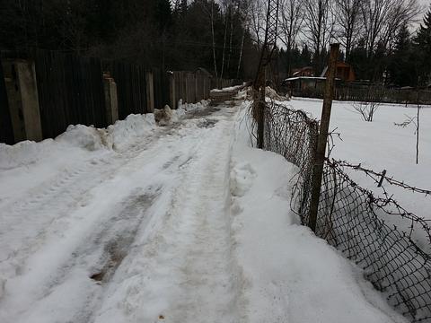 Дорога зимой, Продажа земельного  участка  Одинцовский р-н п. Полушкино, pumablack36