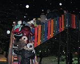 детская ледяная горка