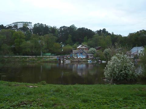 Вид на спасательную станцию во время разлива 16.05.2009, Звенигород Однако..., zvenigorodec, Одинцово, 8 мкр