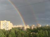 Радуга над любимым городом Одинцово!!! С праздником!!!