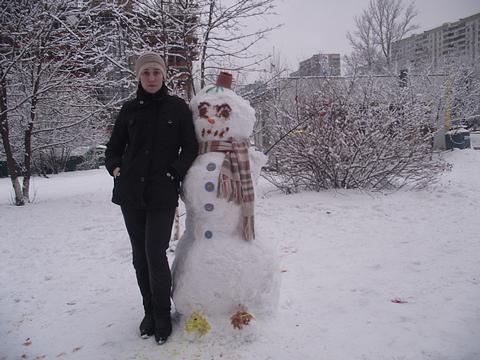 Наш дворовый снеговик. Можайское шоссе., Конкурс снеговиков - 2011/12, maledy
