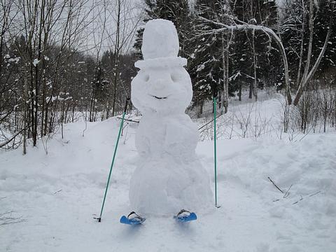 Лыжник Снегоff, Конкурс снеговиков - 2013, zefir