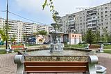 Можайское шоссе, 93. Фонтан