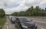 Красногорское шоссе на против медсанчасти