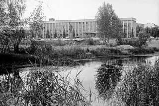 «Баранка», Центральная площадь, вид на здание администрации
Автор фото Иван Колупаев