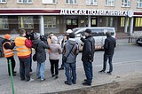 Инспекция проезжей части и прилегающей территории у «Детской поликлиники»