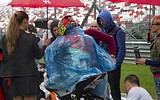 Будущий победитель перед стартом