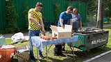 Обучающихся первой помощи в Никольской больнице кормила полевая кухня