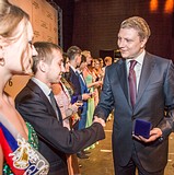 Андрея Иванов поздравил медалистов Одинцовского района