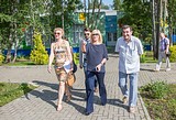 Оксана Пушкина с проверкой в детском лагере