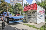 Демонтаж торговых павильонов