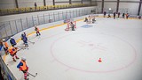 Тренировка в ледовом дворце