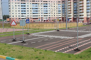 Площадка для изучения ПДД