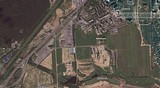 Место строительства нового ЖК в Новоивановском поселении, вид со спутника, старый снимок. Ещё не начато строительство «Сколково» и развязки на Можайском шоссе