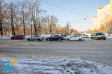 Перекресток Можайского шоссе с Красногорским