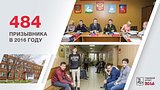 484 призывника в 2016 году