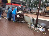 Мусор на жд станции Одинцово